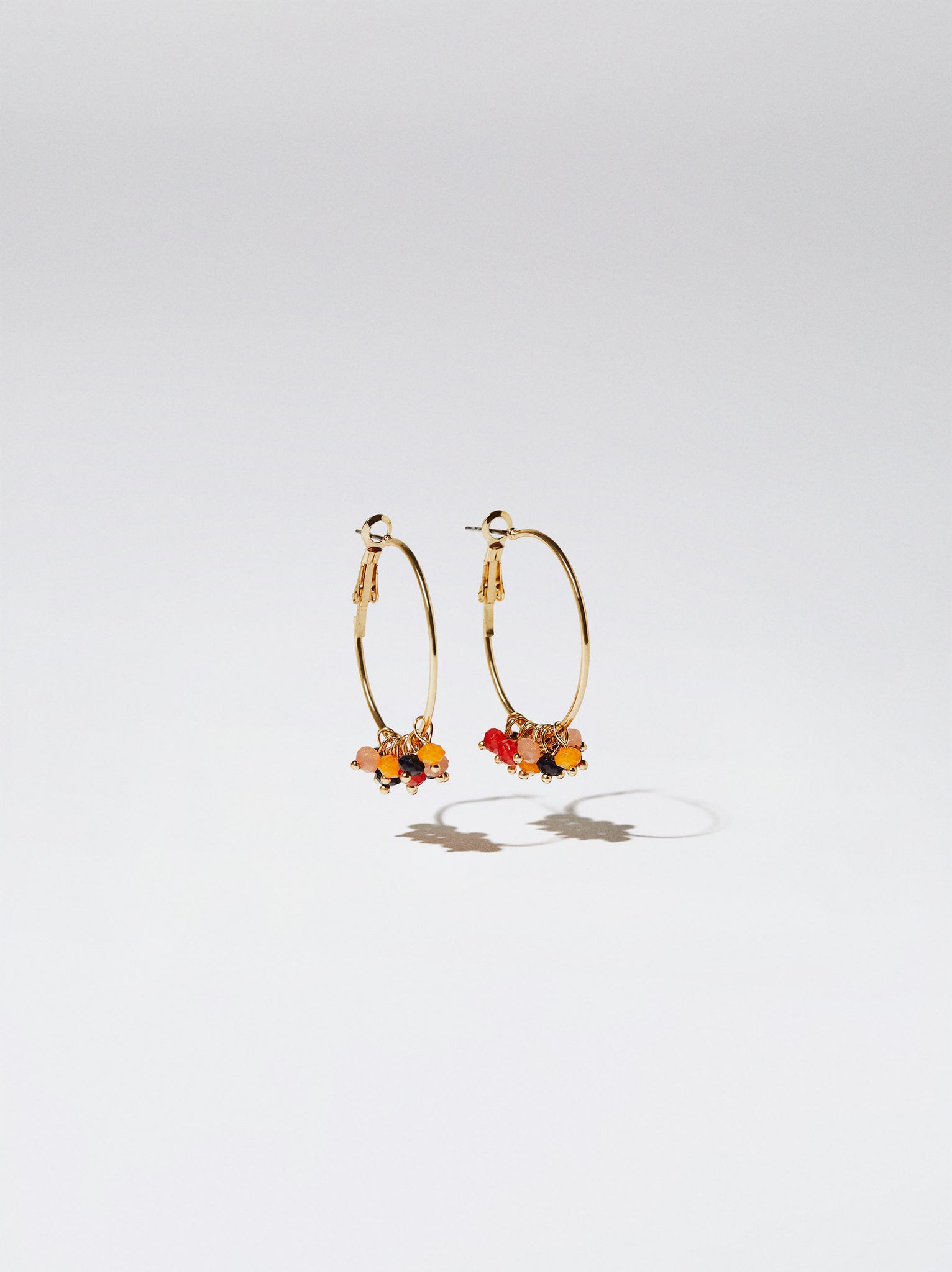 Multicoloured Hoop Earrings