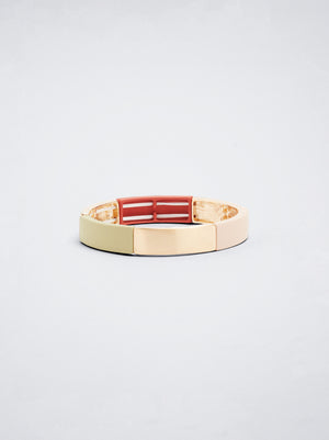Multicoloured Elastic Bracelet