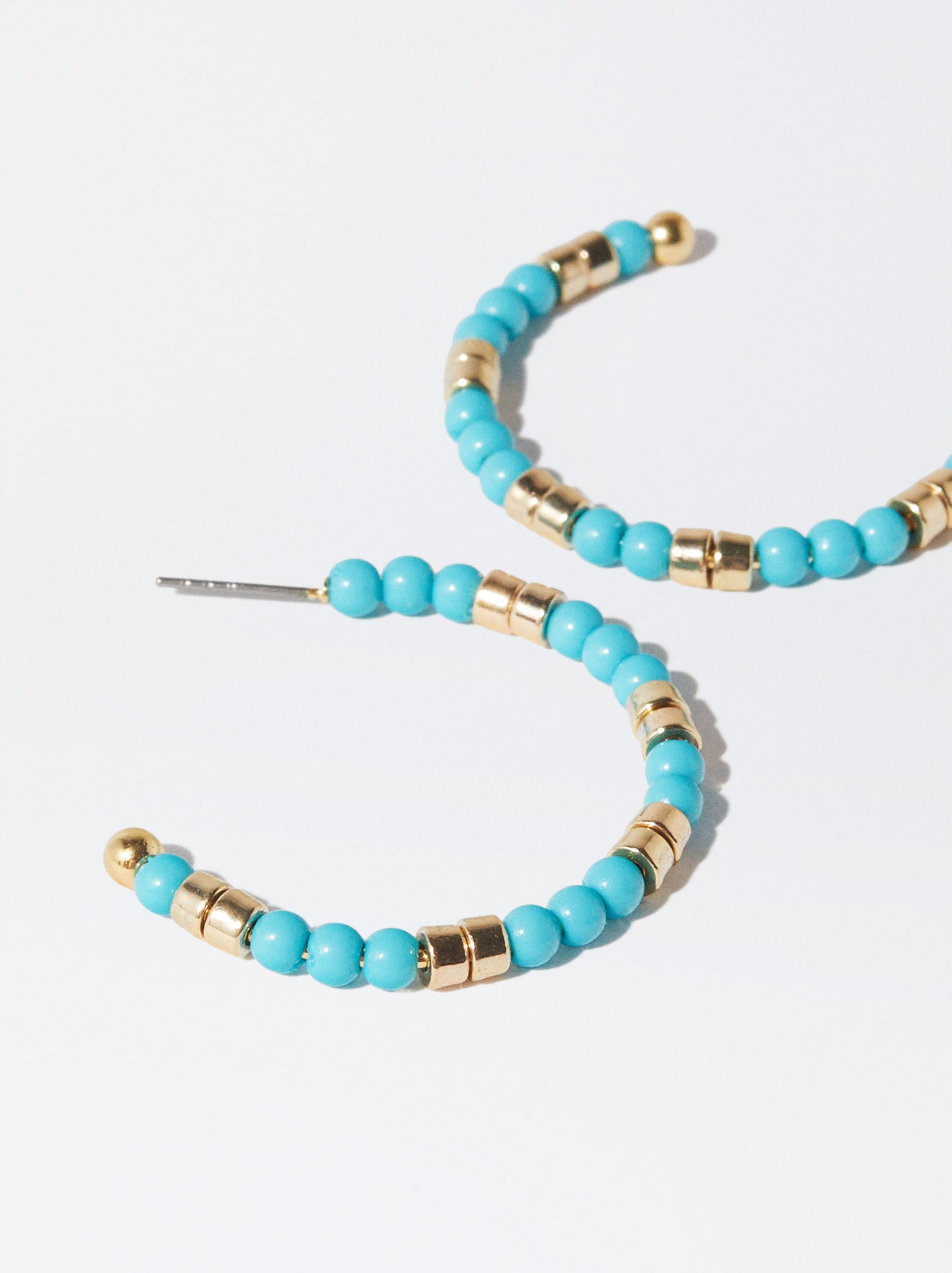 Resin Hoop Earrings