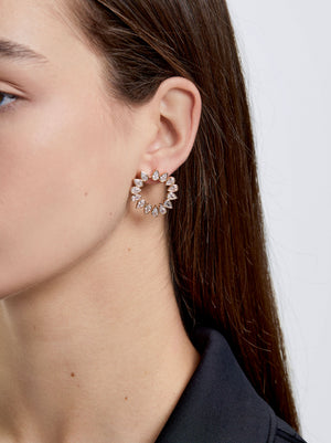 Earrings With Zirconia
