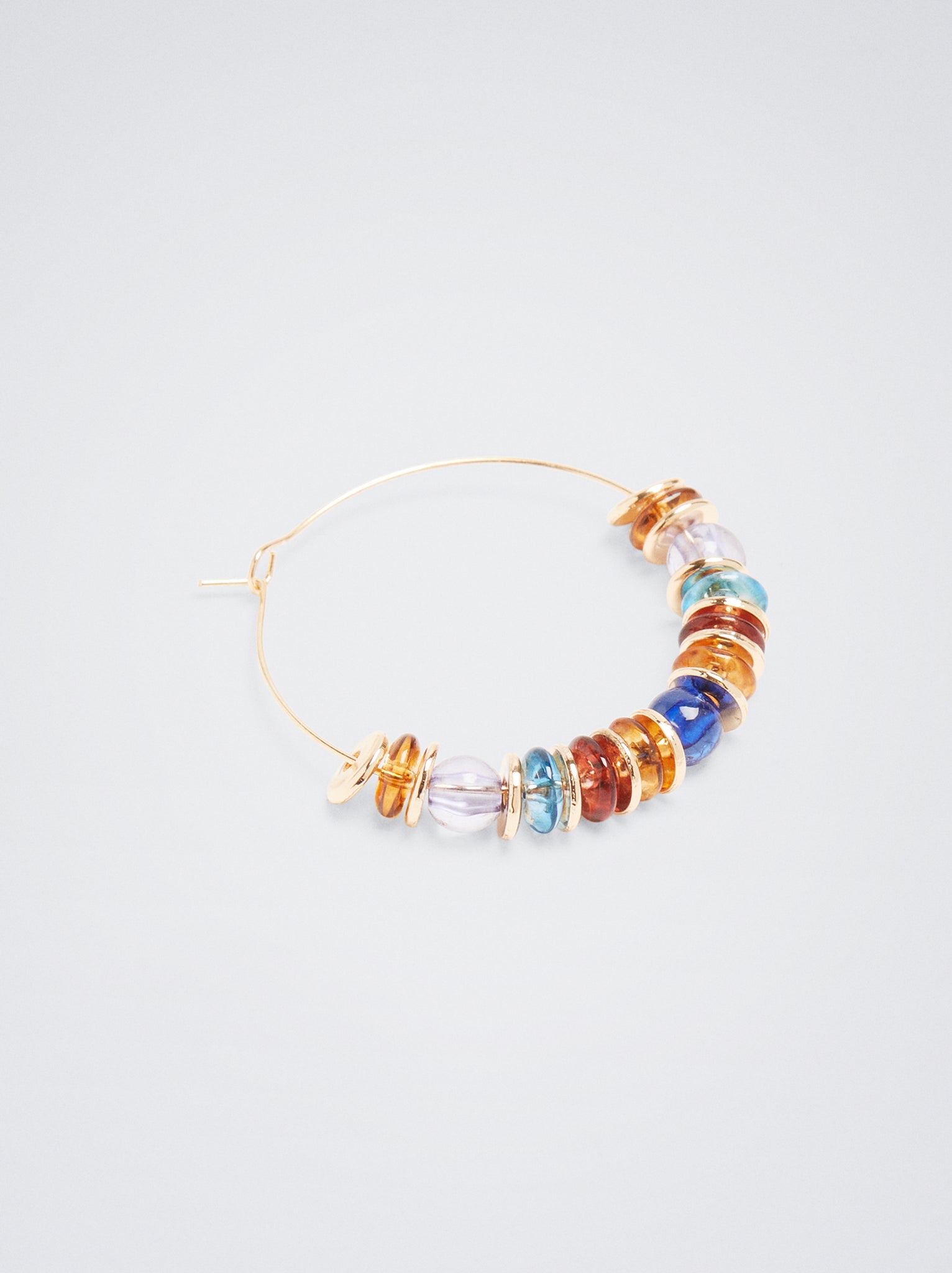 Multicoloured Hoop Earrings