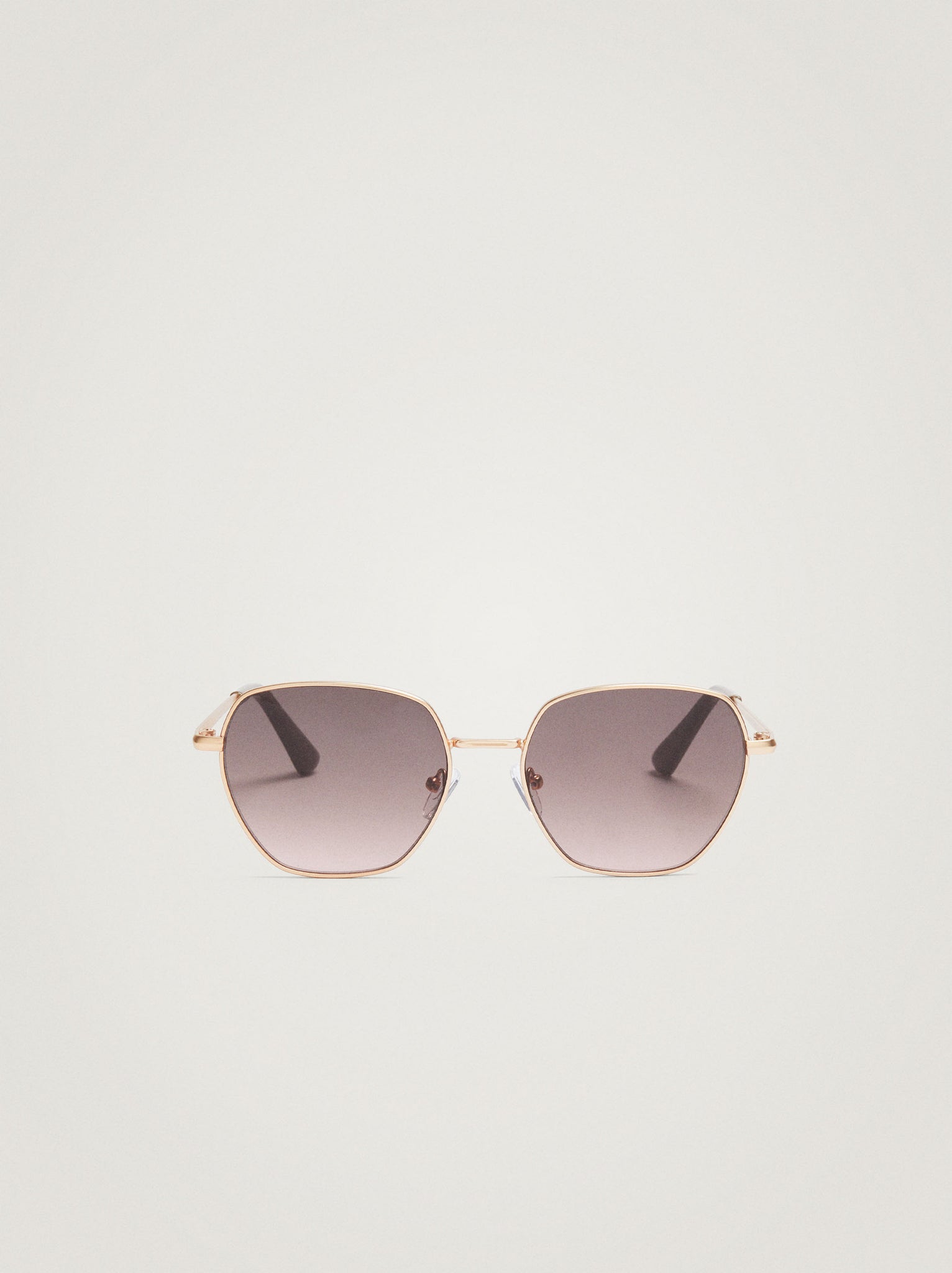 Round Metallic Sunglasses