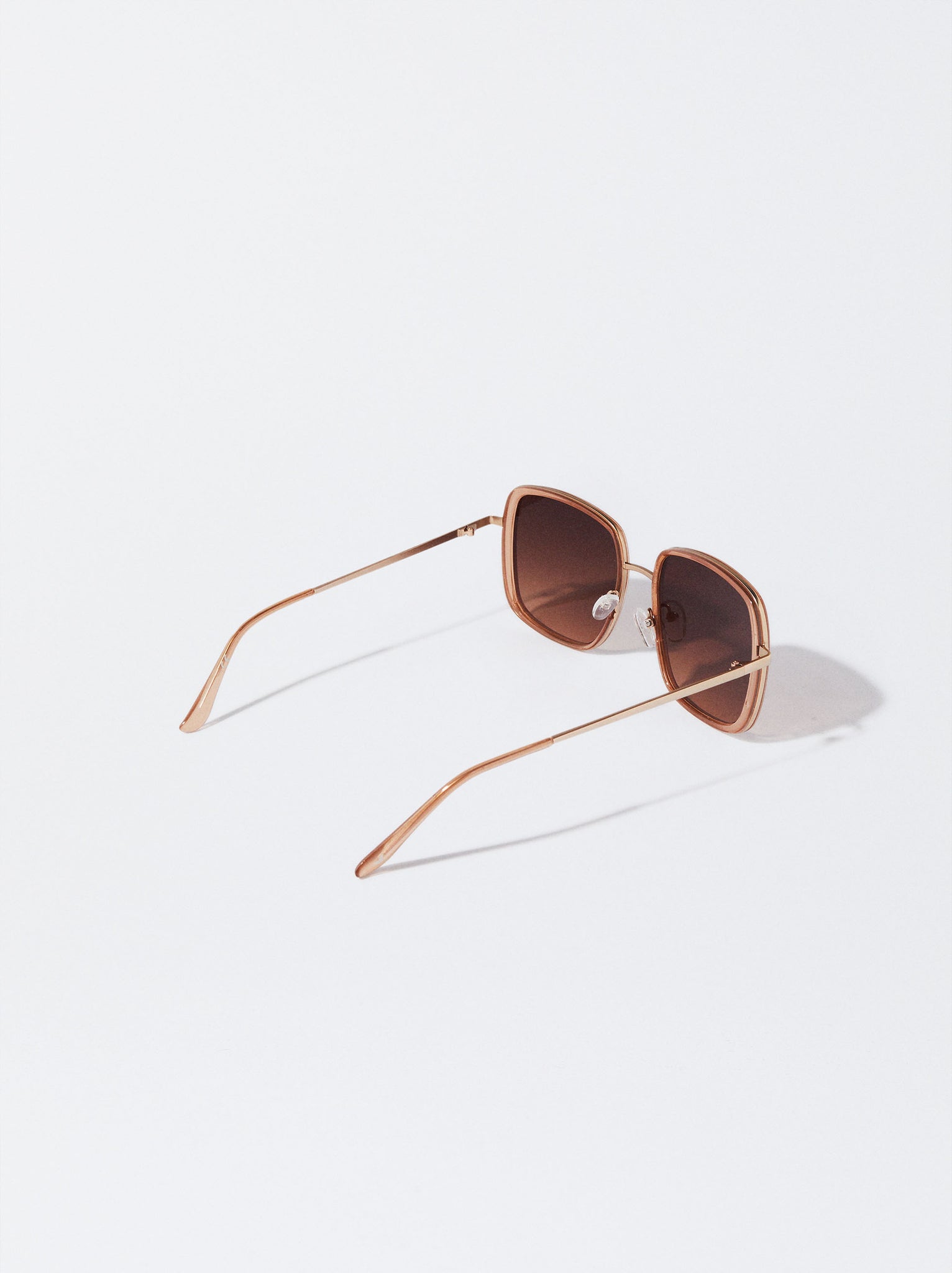 Square Metallic Sunglasses