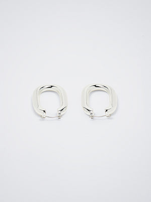Silver Hoop Earrings