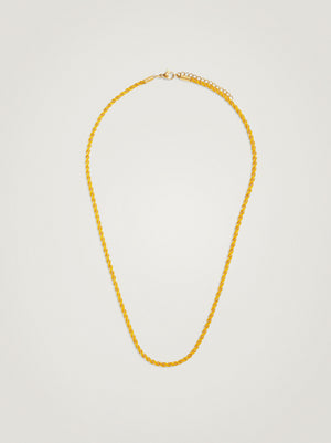 Short Steel Chain Necklace