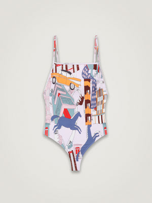 Printed Bathing Suit