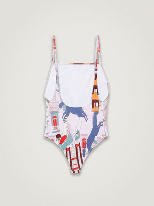 Printed Bathing Suit