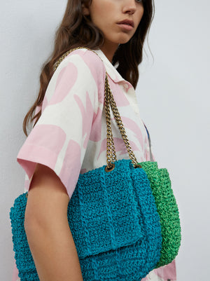 Jute Shoulder Bag
