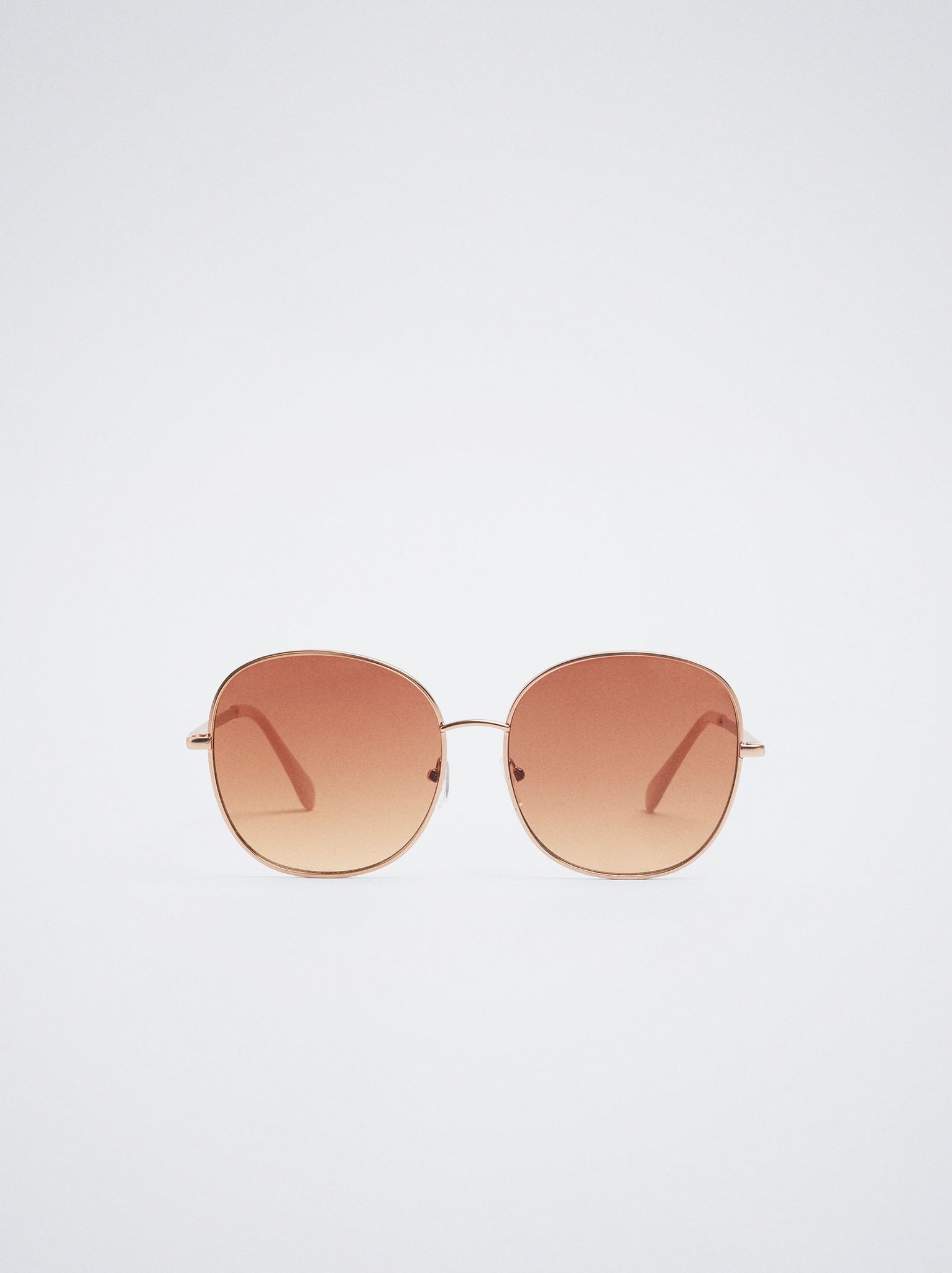 Round Metallic Sunglasses