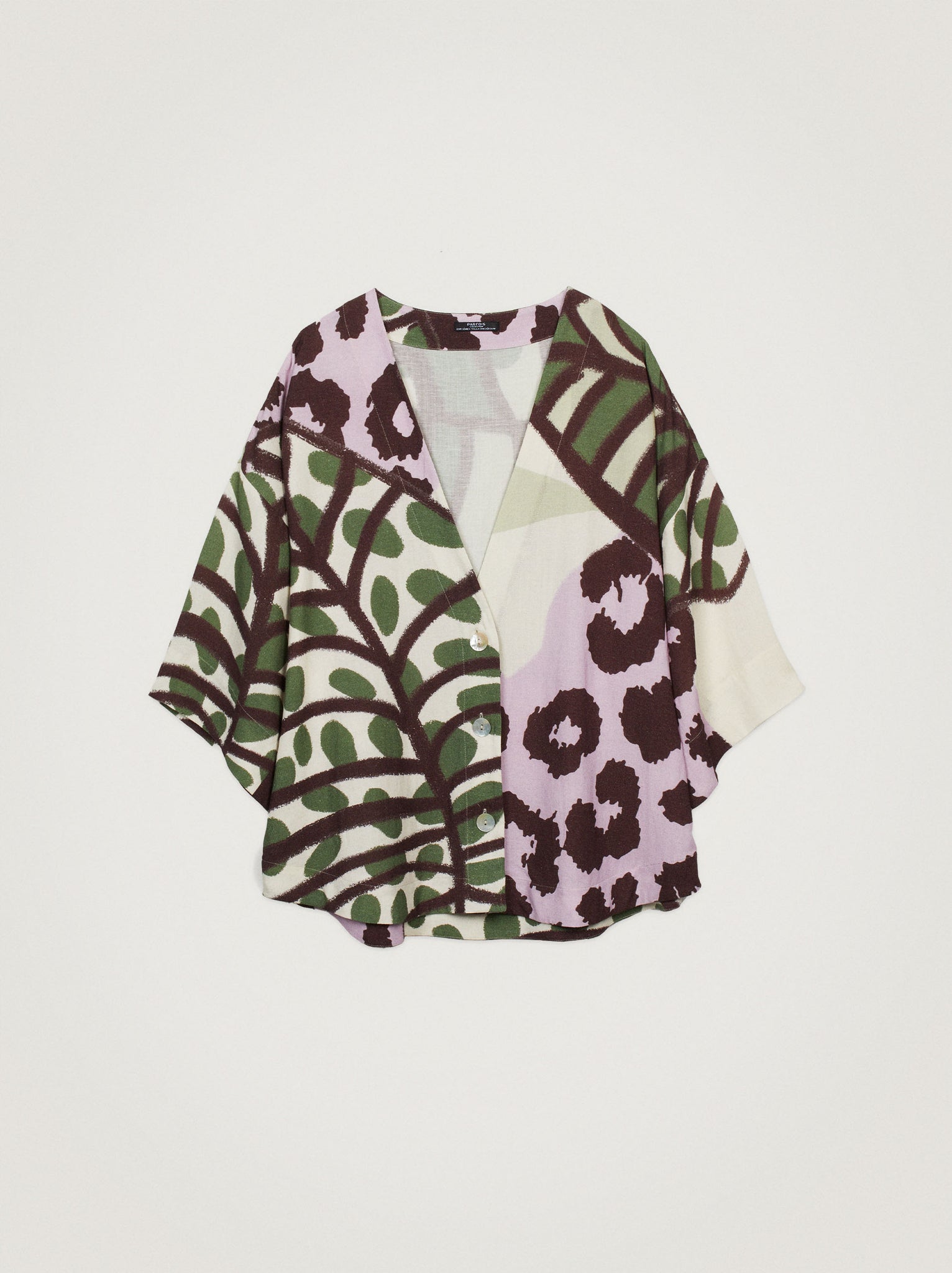 Linen Printed Kimono