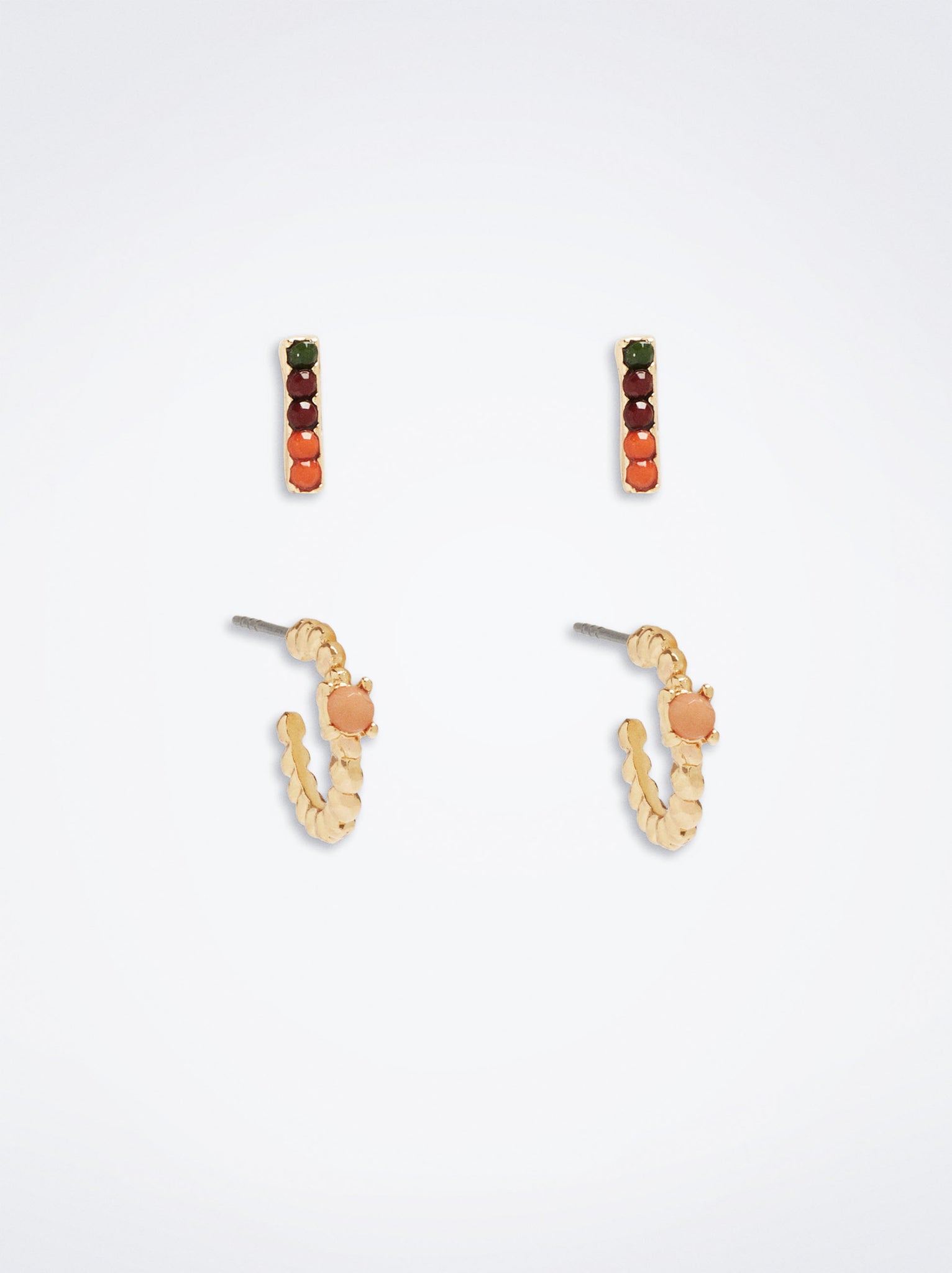 Multicoloured Earrings Set