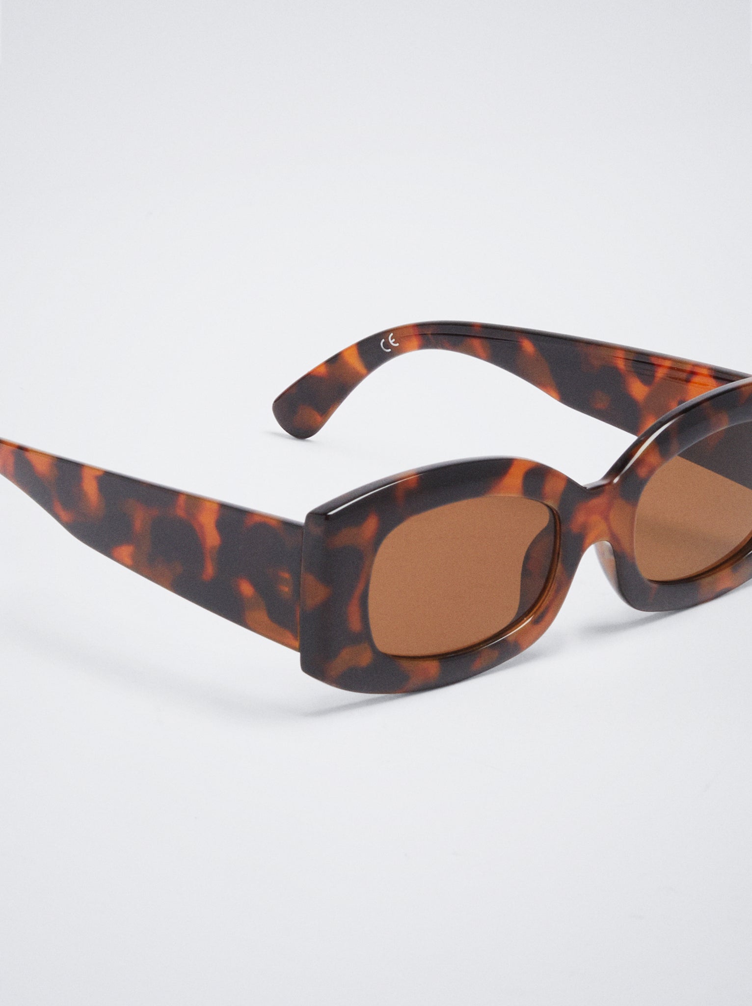 Square Tortoiseshell Sunglasses