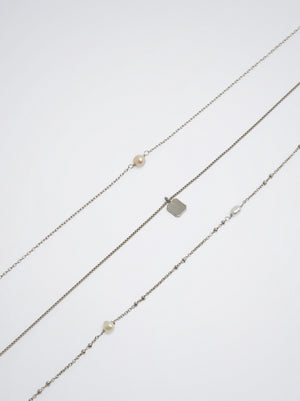 Set Of Necklaces With Freshwater Pearl