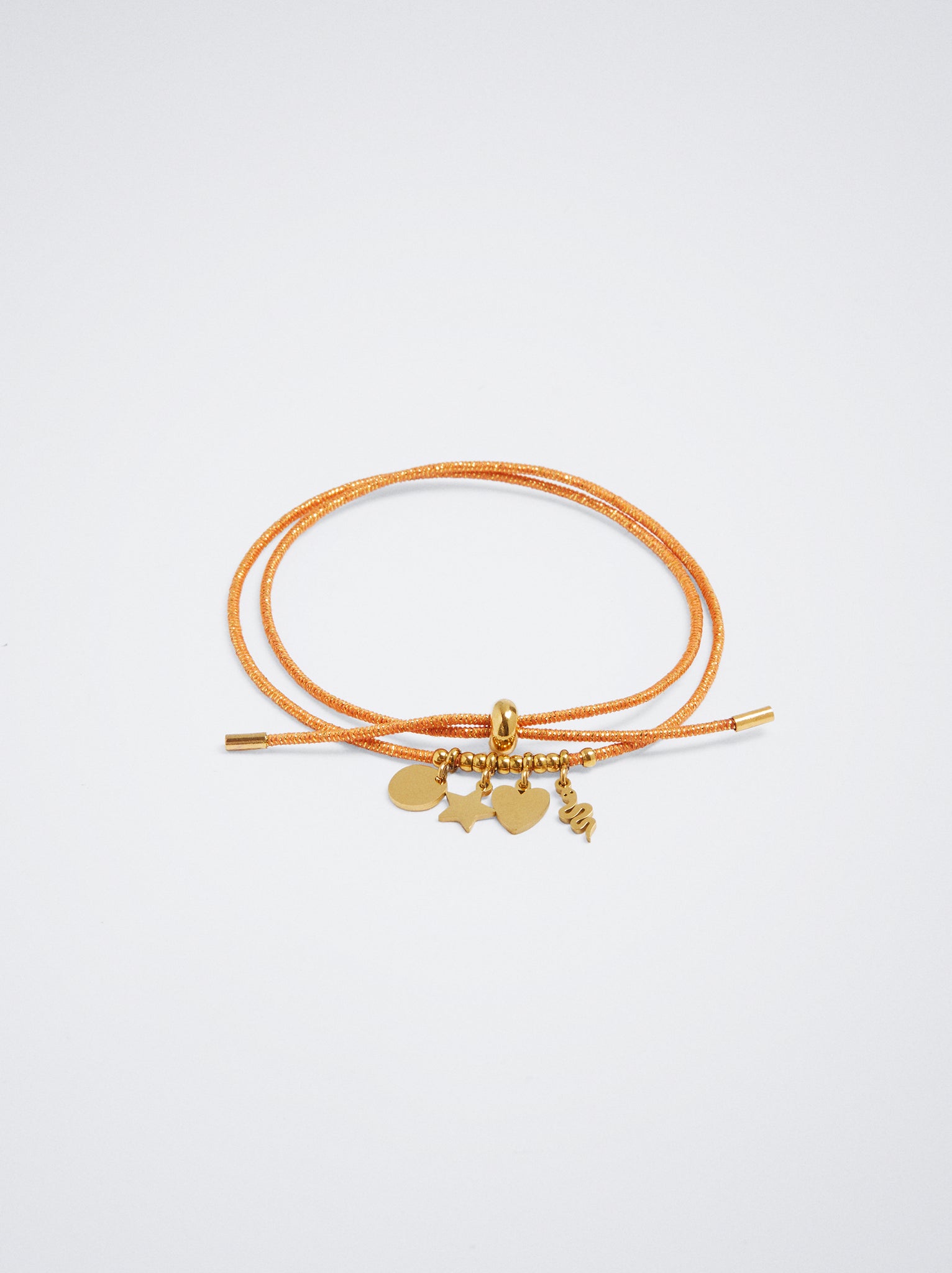 Stainless Steel Bracelet With Charms