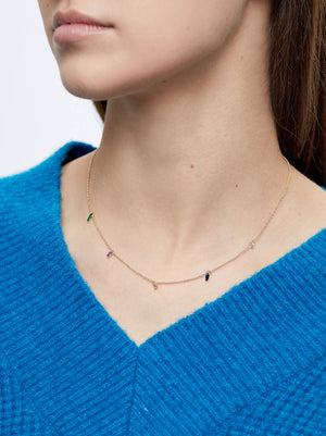 Necklace With Zirconia