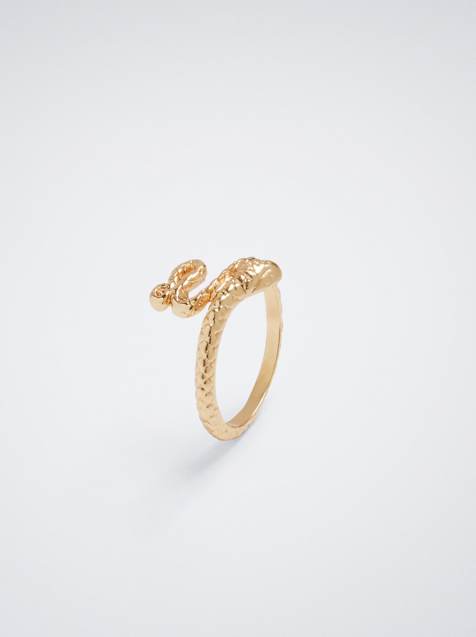 Golden Snake Ring