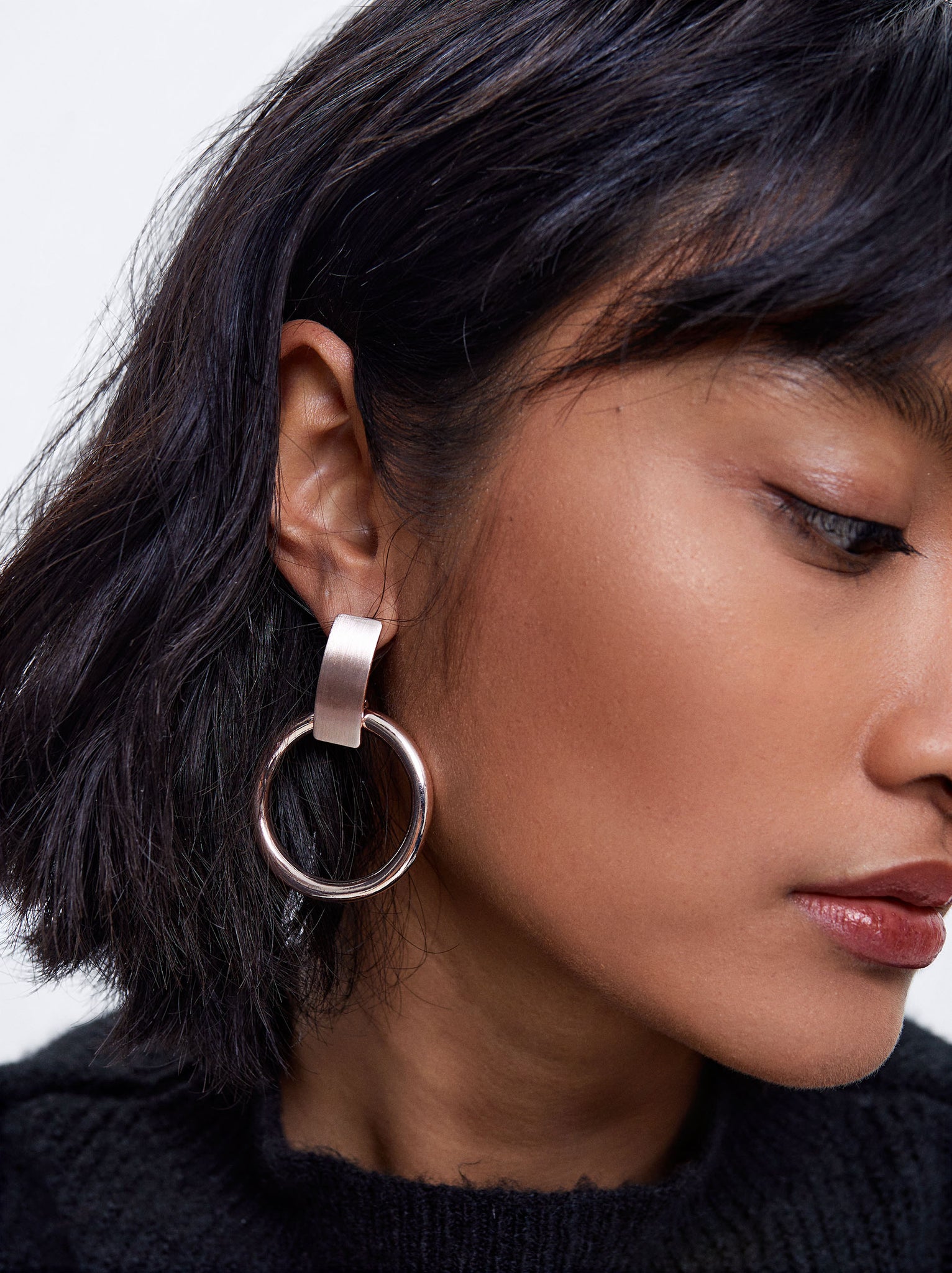Rose Gold Earrings