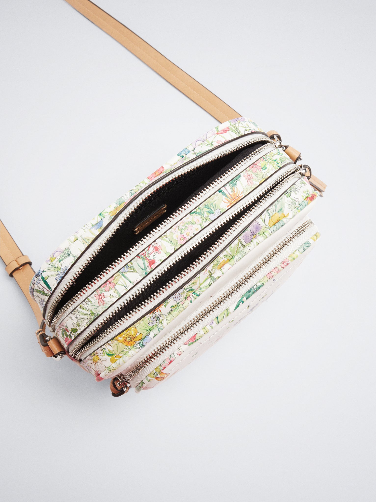 Floral Print Crossbody Bag