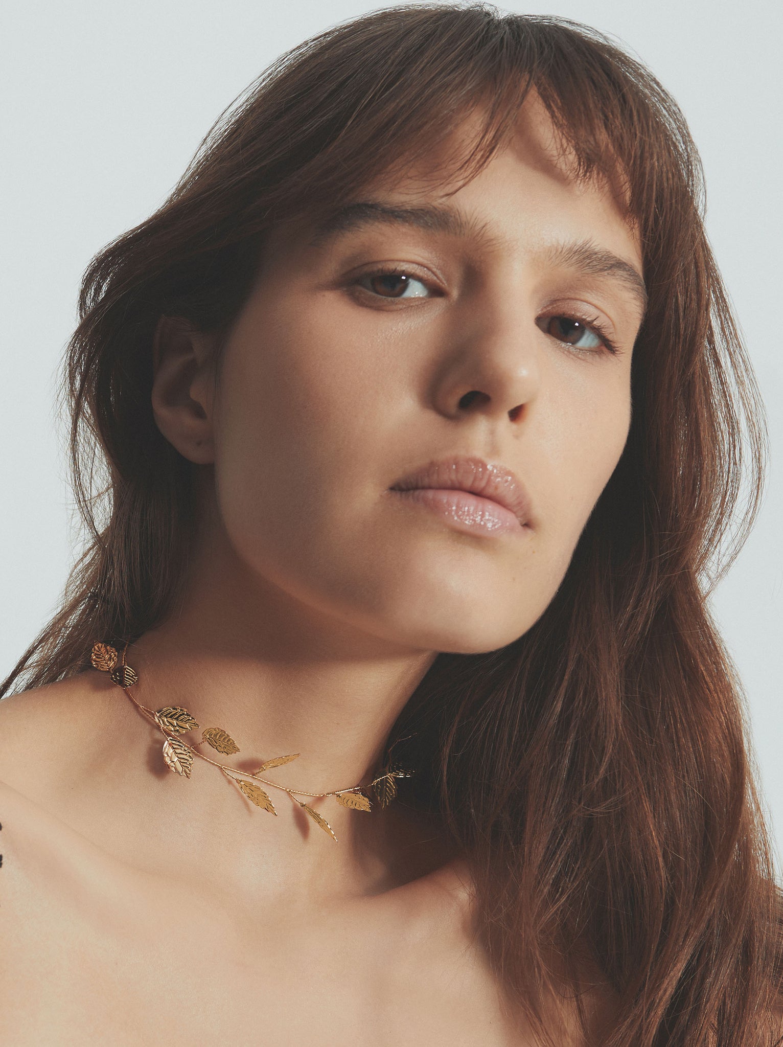 Golden Leaf Choker