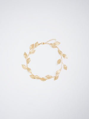 Golden Leaf Choker