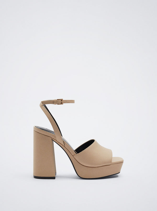 Platform Heel Sandal