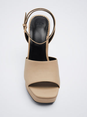 Platform Heel Sandal