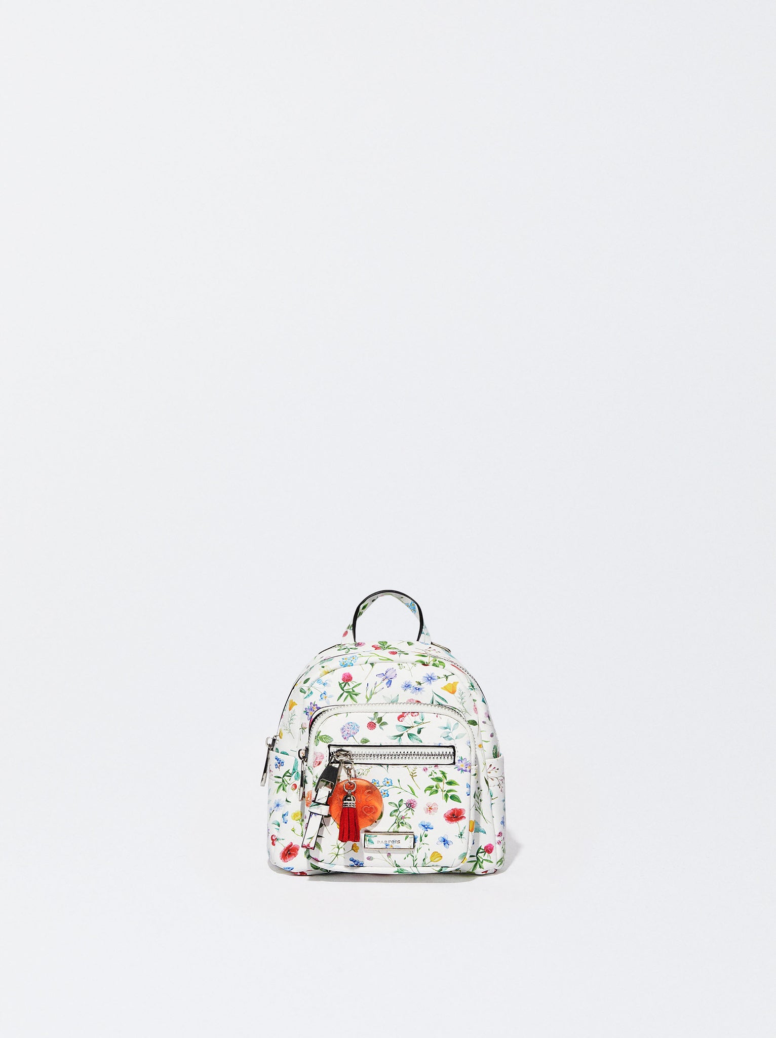 Floral Print Mini Backpack