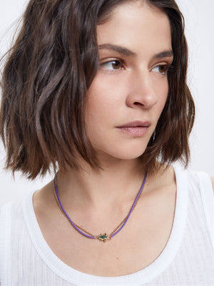 Chain Necklace With Zirconia