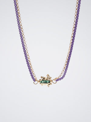 Chain Necklace With Zirconia