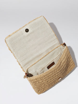 Straw Crossbody Bag