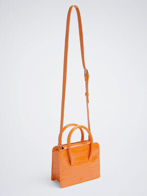 Animal Embossed Bag With Chain