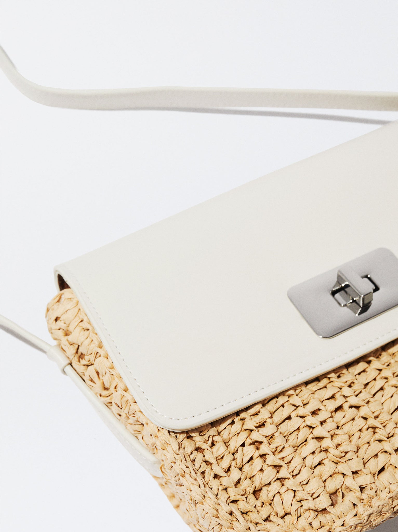 Straw Crossbody Bag