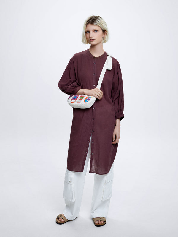 Cotton Shirt Dress