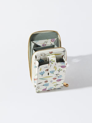 Floral Print Mobile Phone Case
