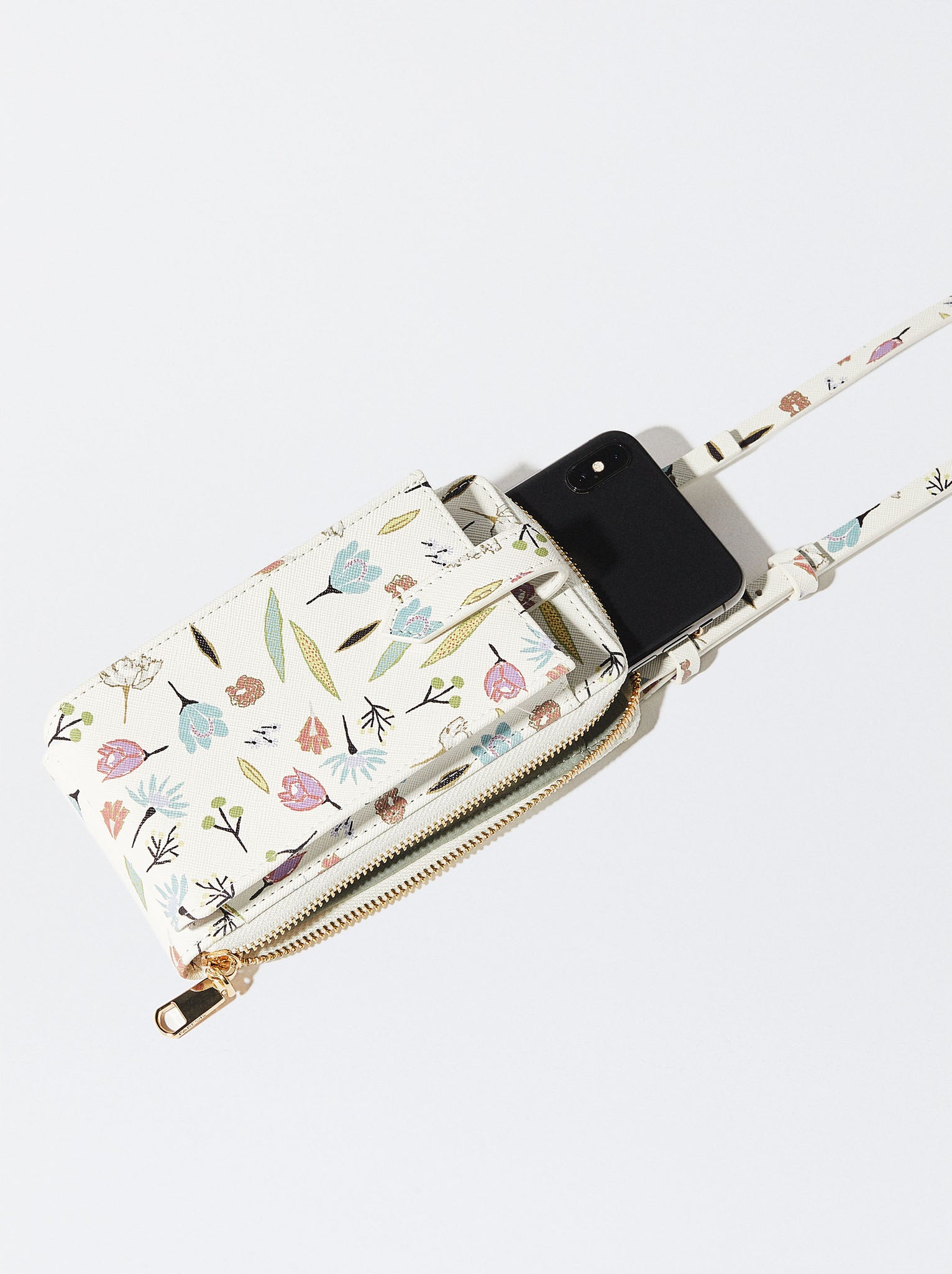 Floral Print Mobile Phone Case