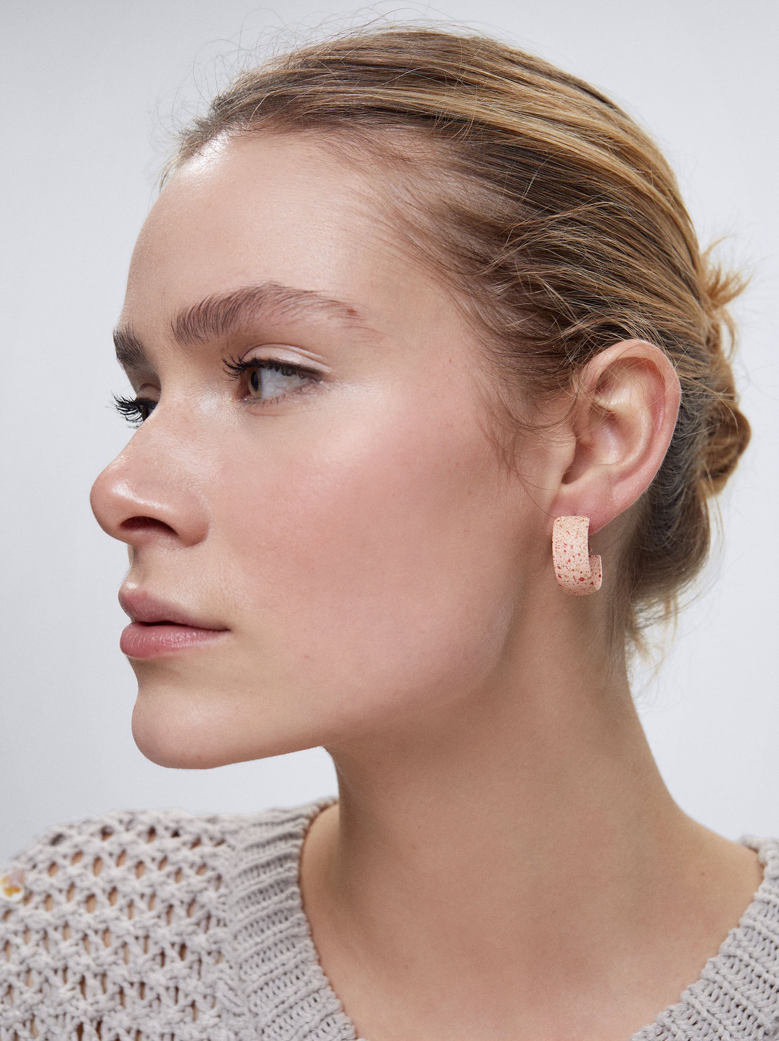 Multicoloured Hoop Earrings