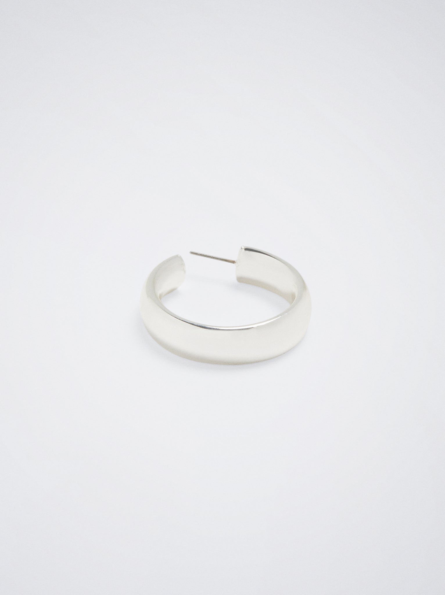 Silver Hoop Earrings
