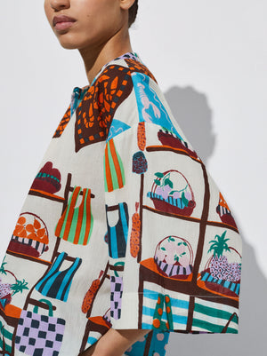 Cotton Printed Shirt