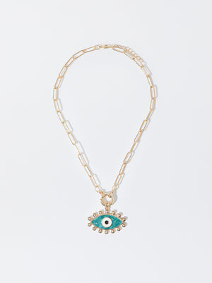 Necklace With Eye Charm