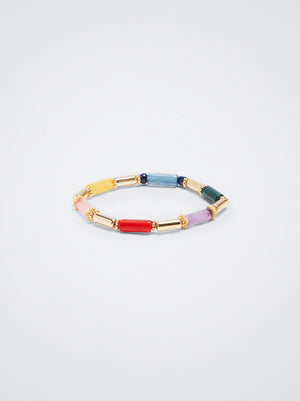Multicoloured Elastic Bracelet