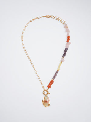 Necklace With Semiprecious Stone