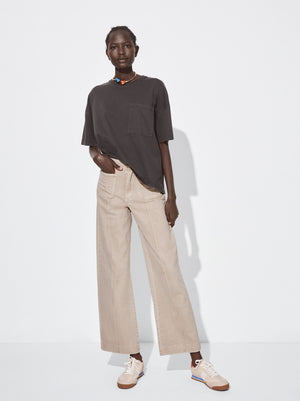 Straight Fit Jeans With Pockets