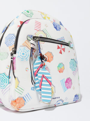 Basic Printed Backpack