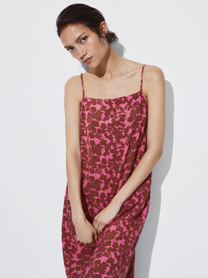 Printed Long Dress