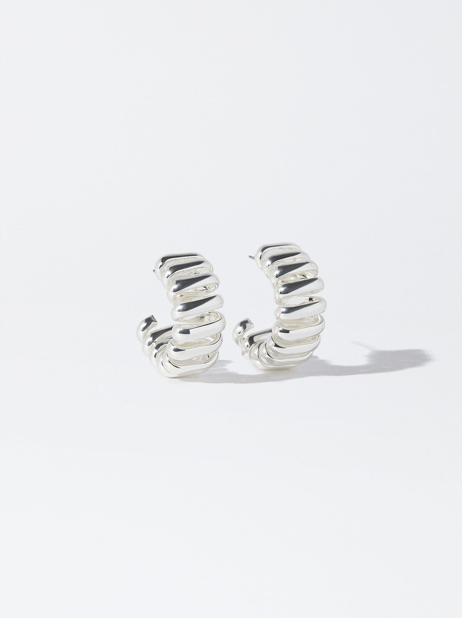 Silver Hoop Earrings