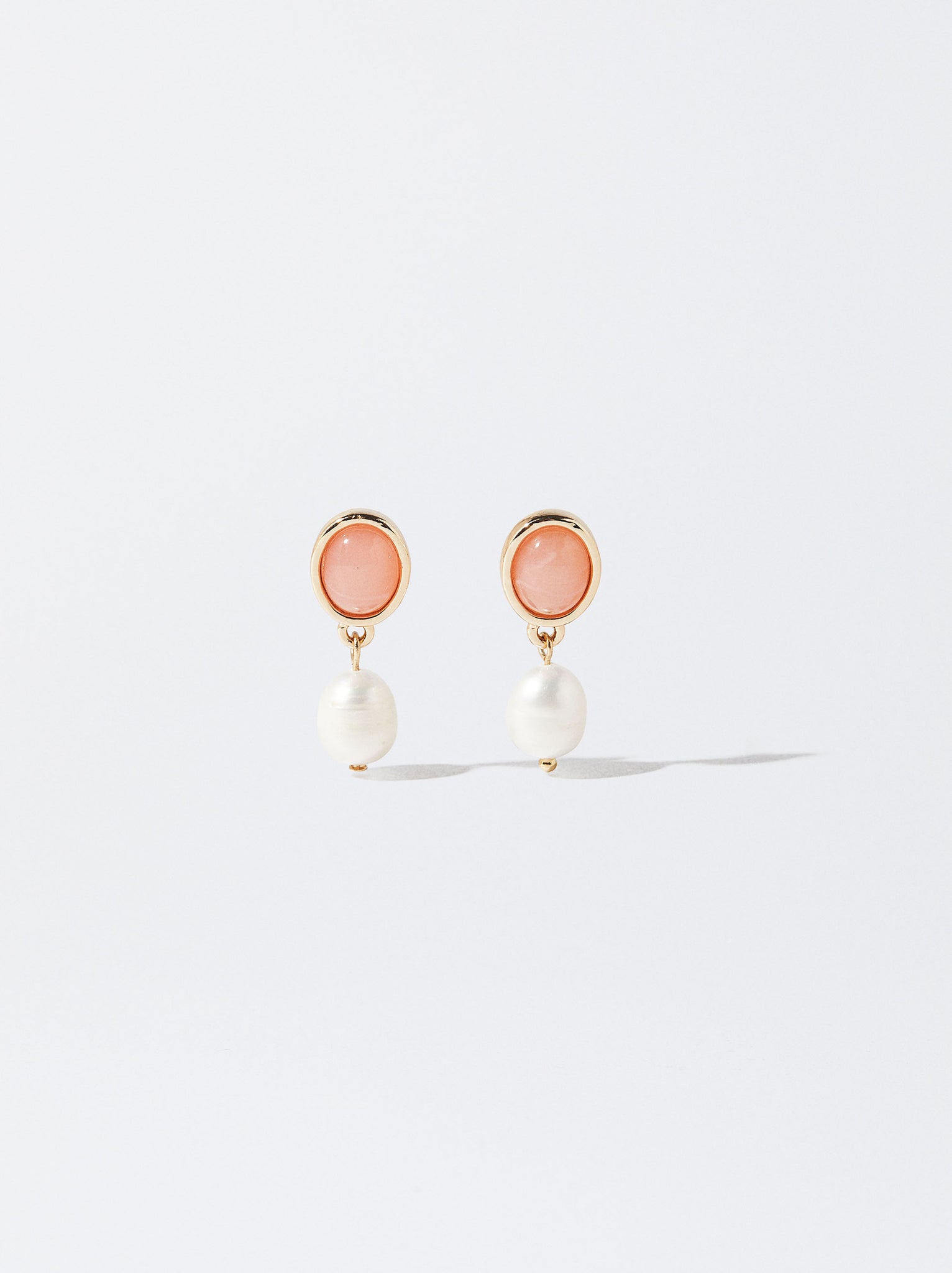 Earrings With Freshwater Pearl