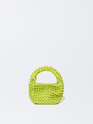 Handbag With Beads