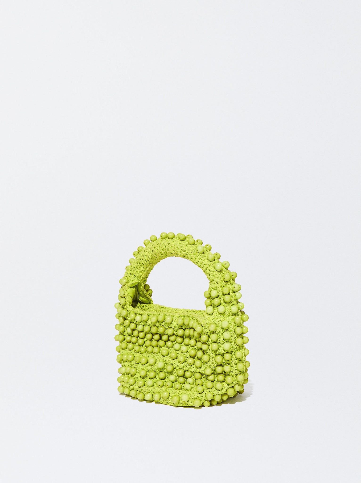 Handbag With Beads