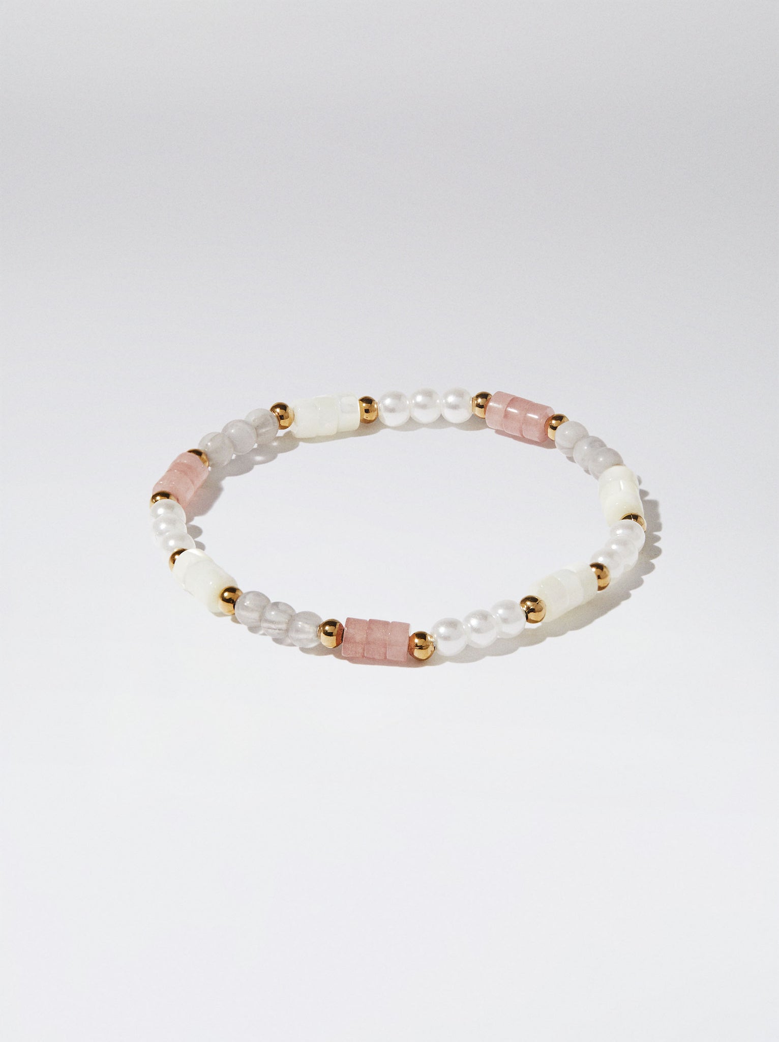 Bracelet With Stone And Shell