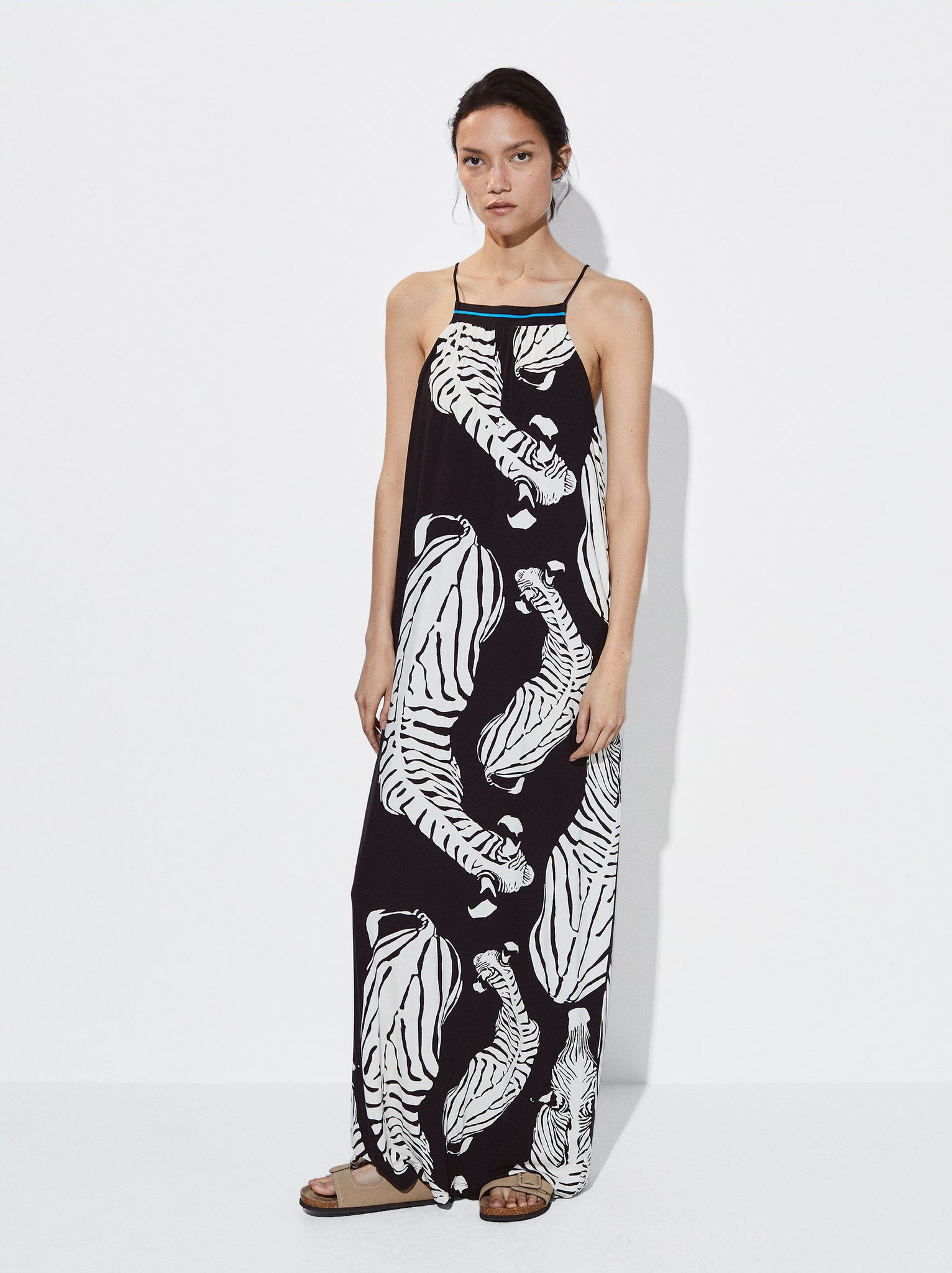 Zebra Print Dress